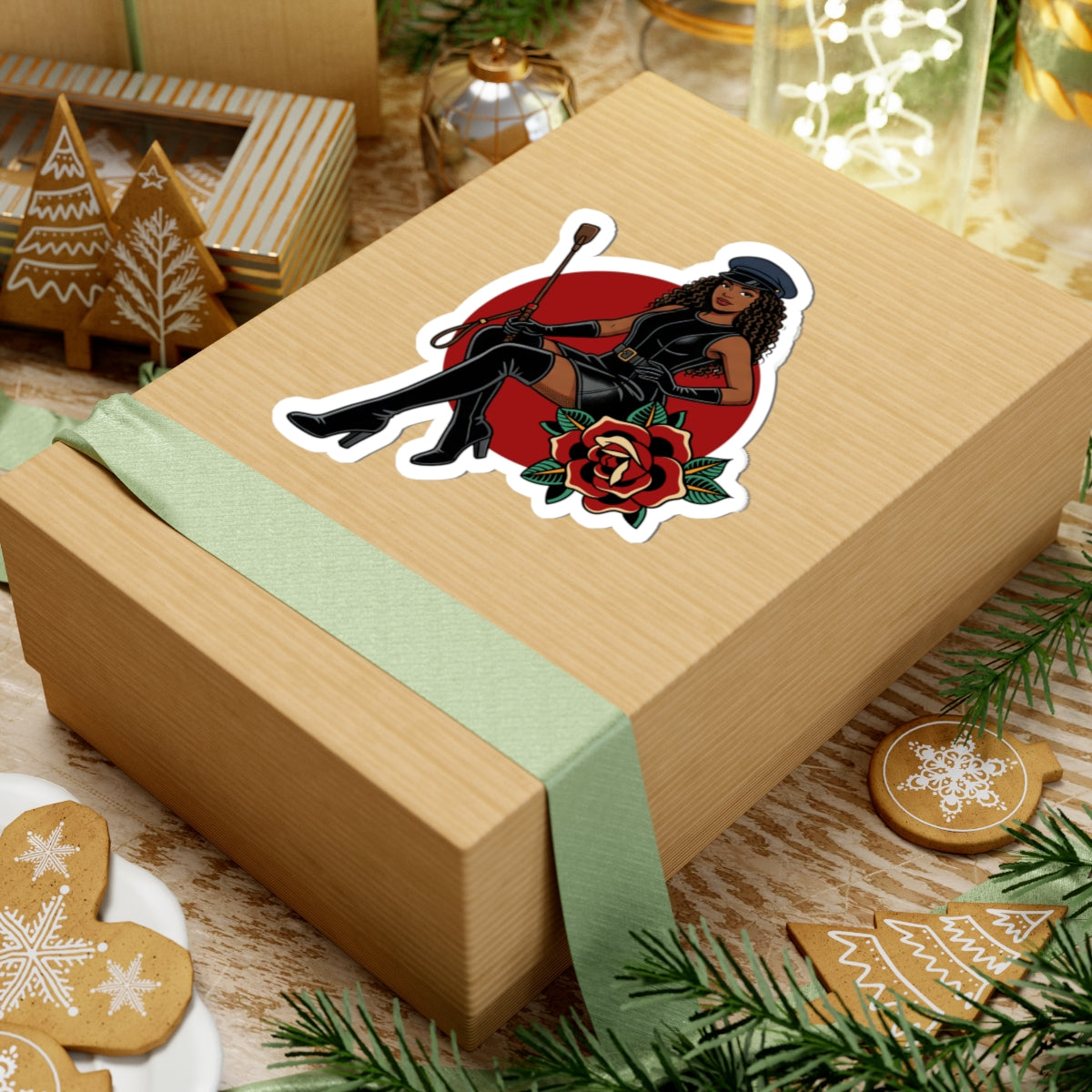 Domme Pinup (Decal Sticker)