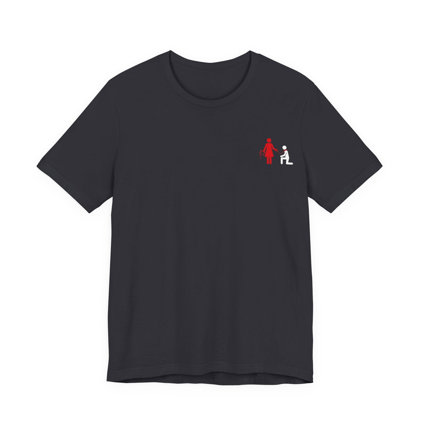 Domme and Sub on a Leash (Unisex T-Shirt)