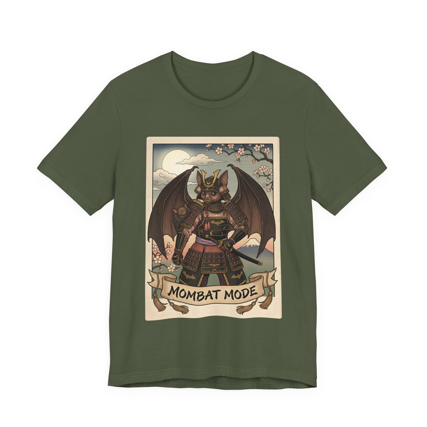 Mombat Mode Tee – Cute Bat Mom (Unisex T-Shirt)