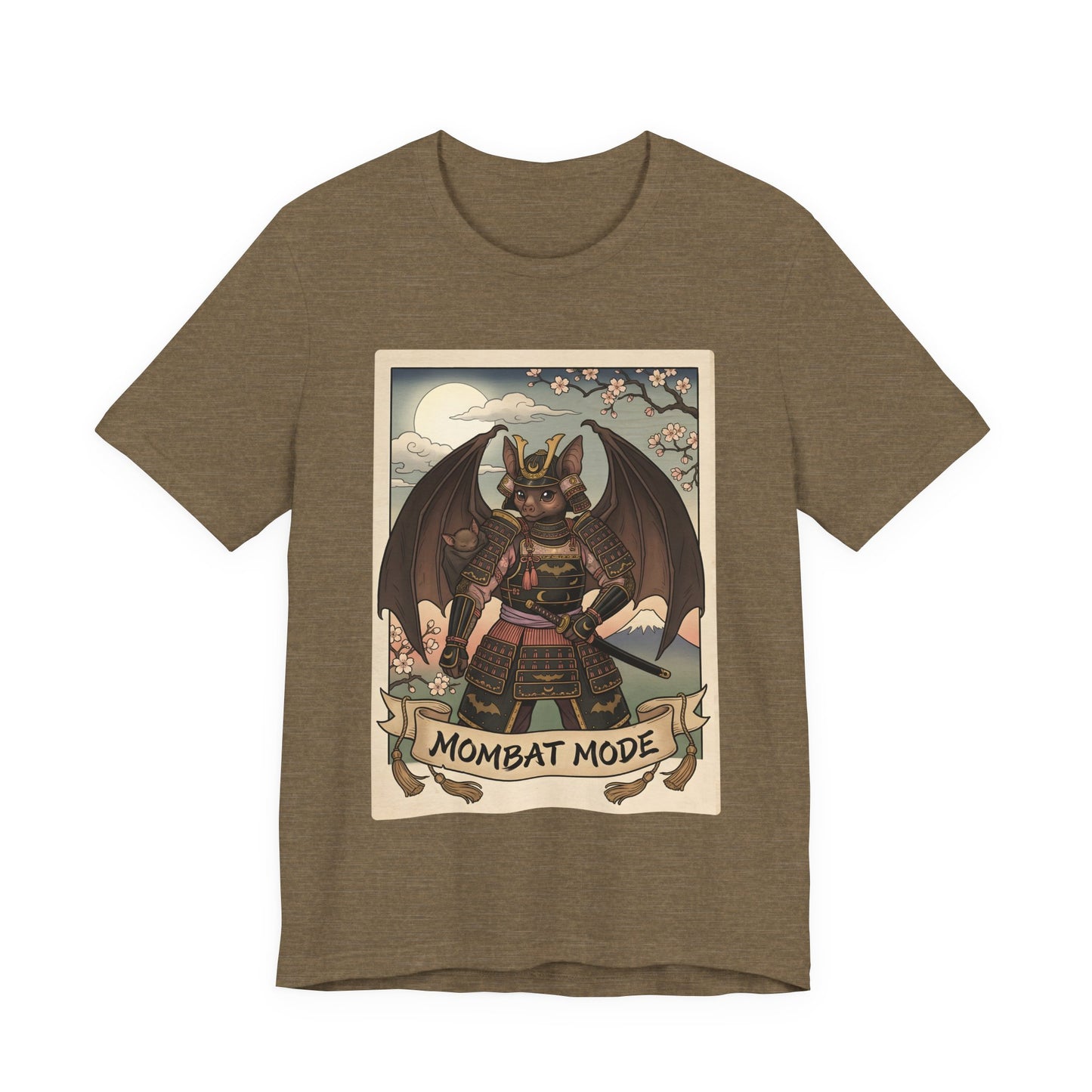 Mombat Mode Tee – Cute Bat Mom (Unisex T-Shirt)