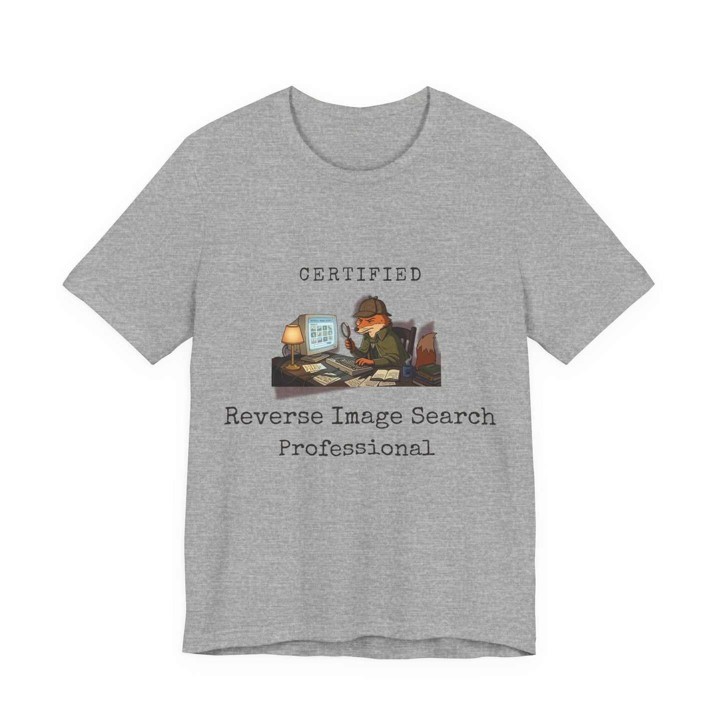 Certified Reverse Image Search Professional (Unisex T‑Shirt)