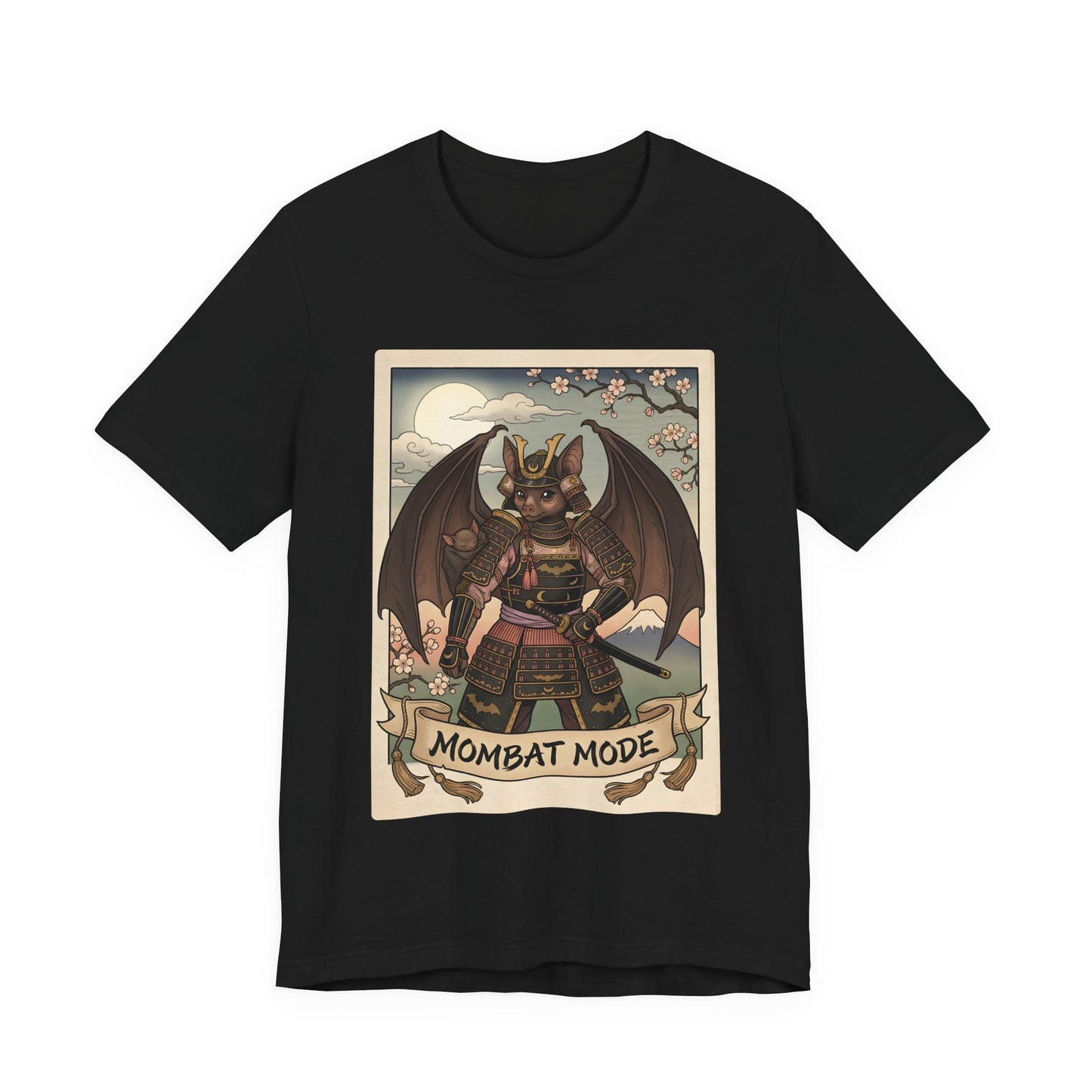Mombat Mode Tee – Cute Bat Mom (Unisex T-Shirt)