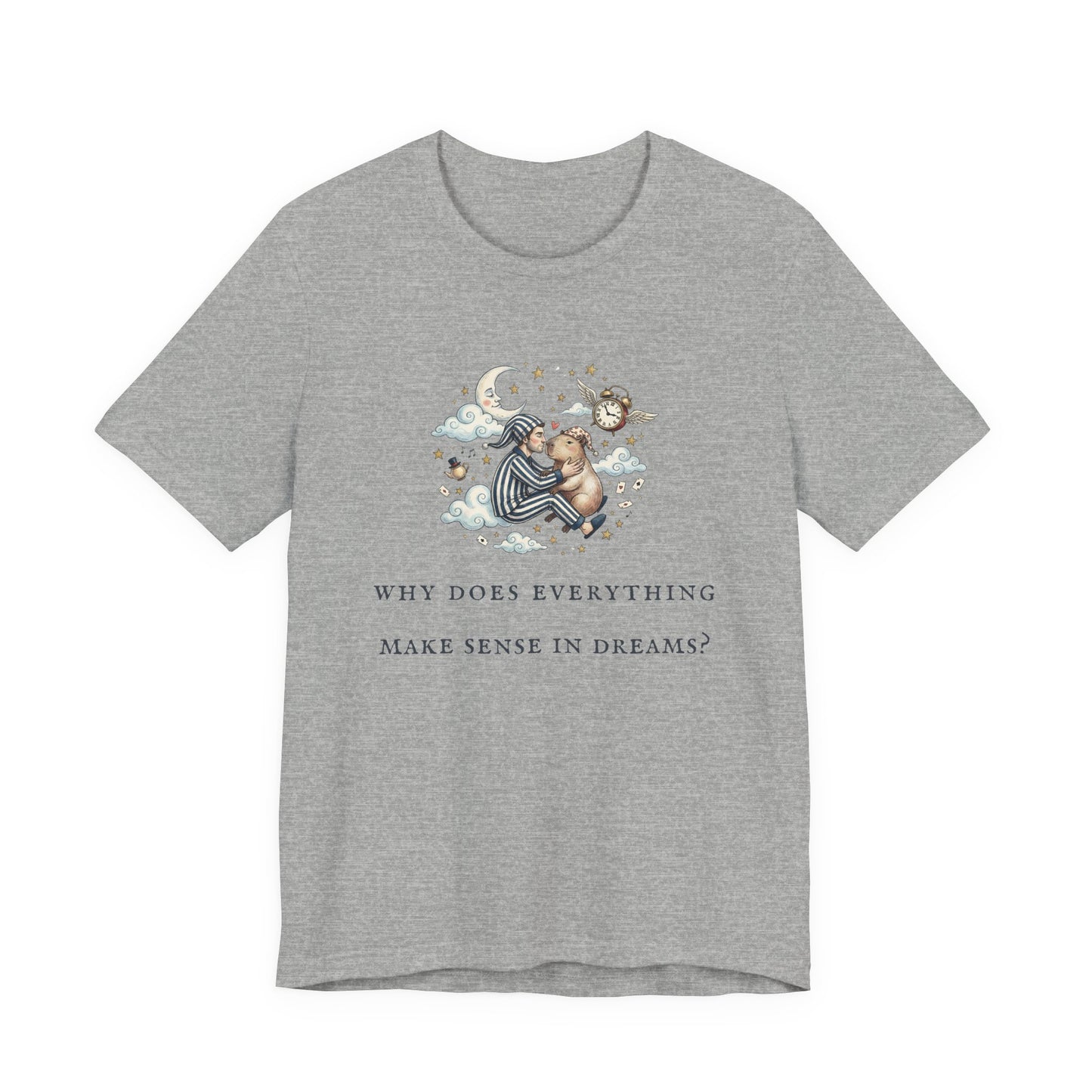 Why Does Everything Make Sense in Dreams (Unisex T-Shirt)