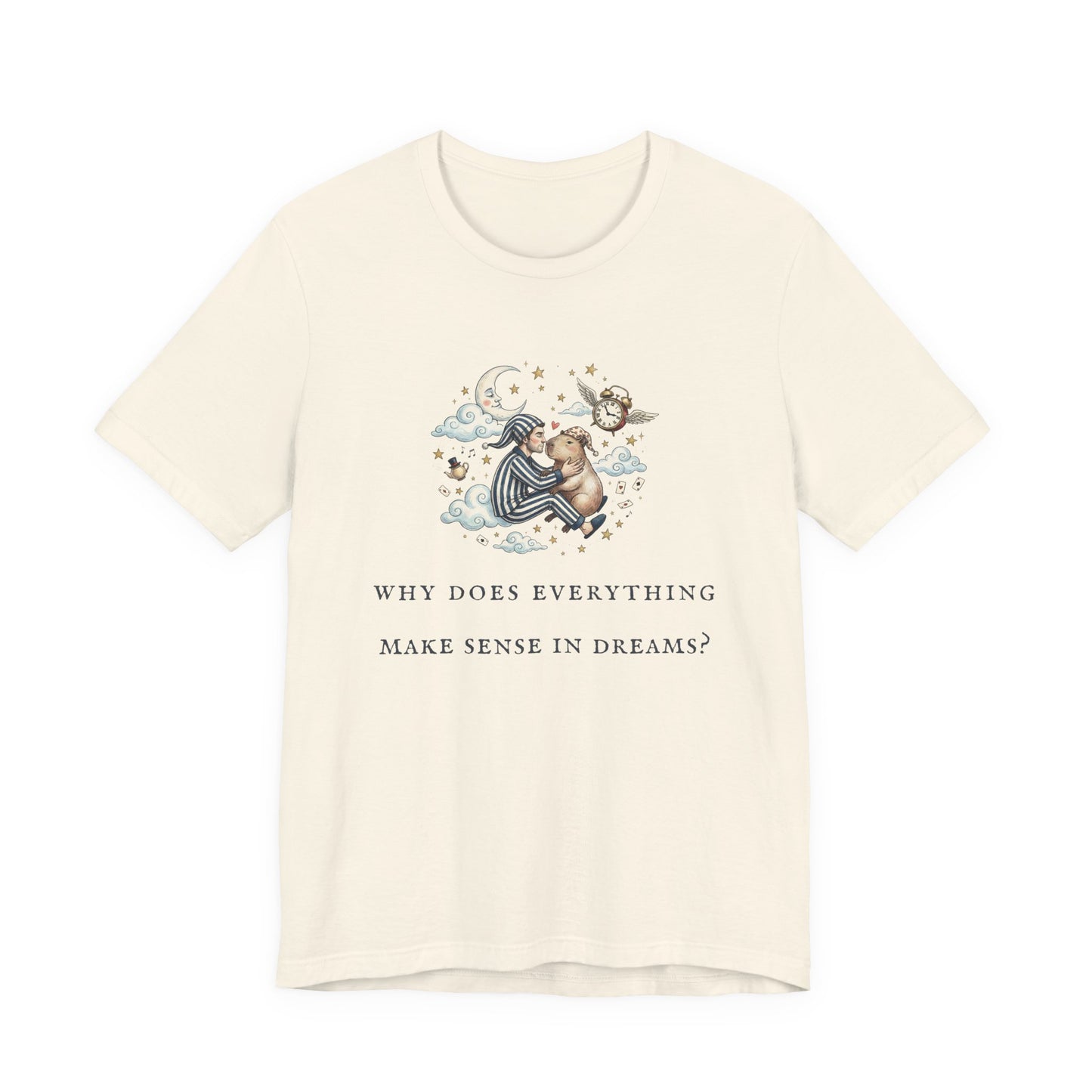 Why Does Everything Make Sense in Dreams (Unisex T-Shirt)