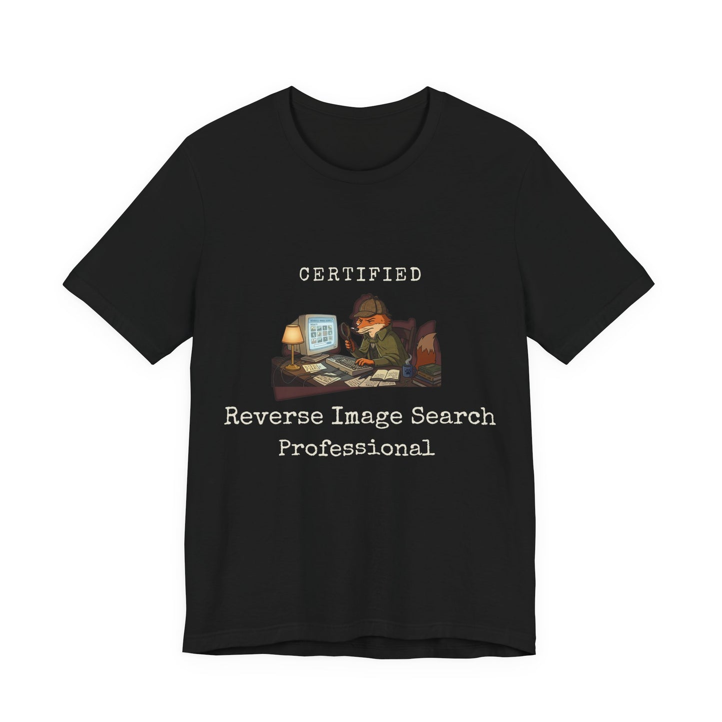Certified Reverse Image Search Professional (Unisex T‑Shirt)