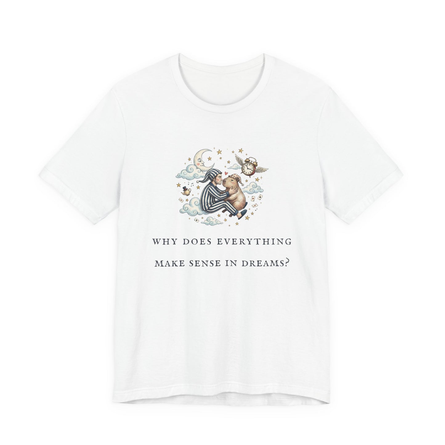 Why Does Everything Make Sense in Dreams (Unisex T-Shirt)