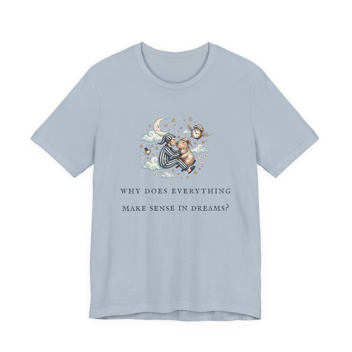 Why Does Everything Make Sense in Dreams (Unisex T-Shirt)