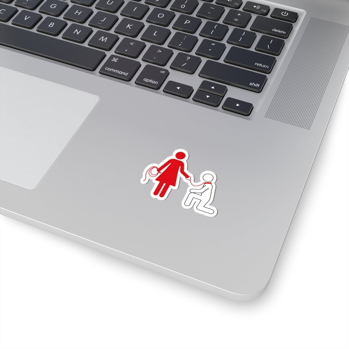 Domme and Sub on a Leash (Decal Sticker)
