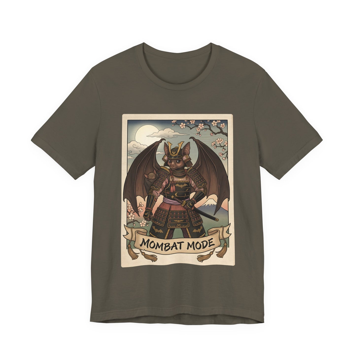 Mombat Mode Tee – Cute Bat Mom (Unisex T-Shirt)