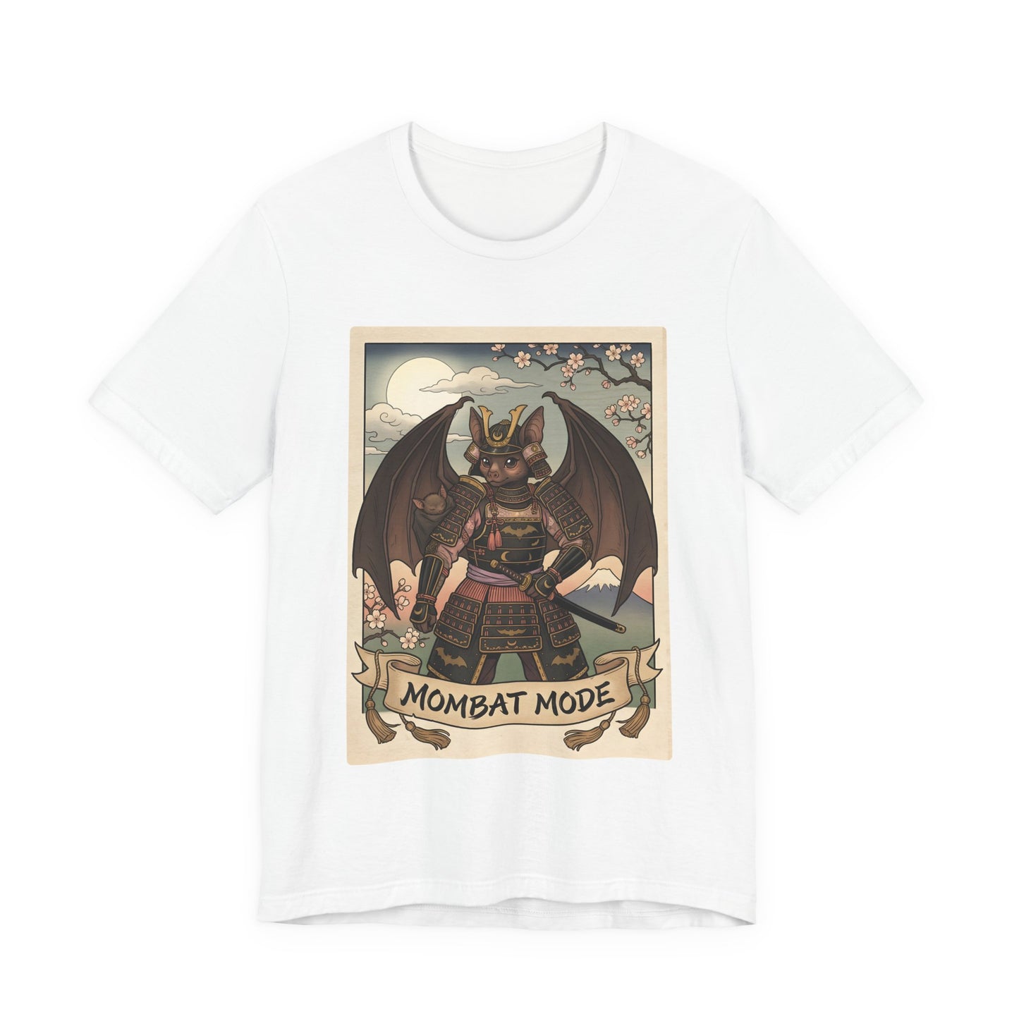 Mombat Mode Tee – Cute Bat Mom (Unisex T-Shirt)