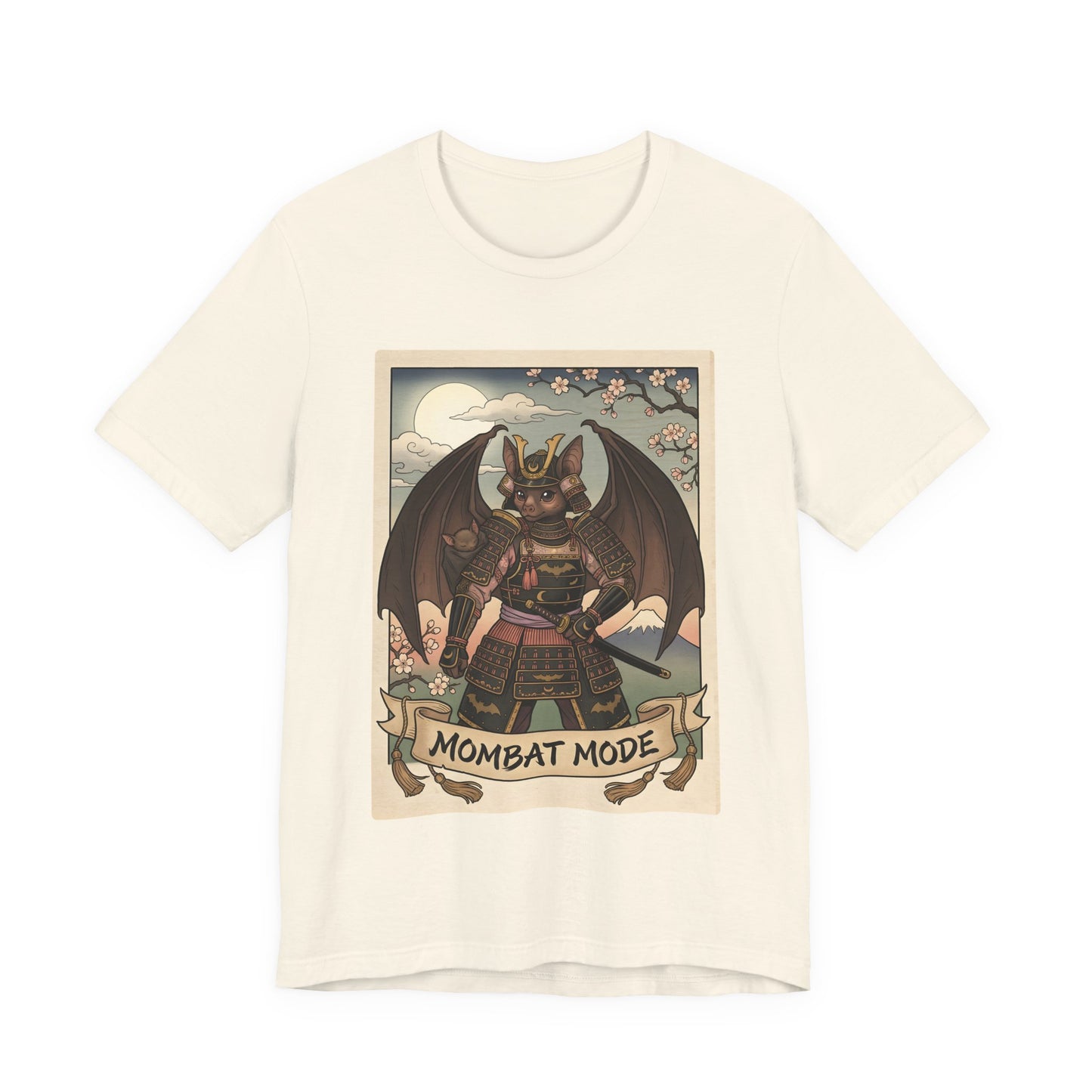 Mombat Mode Tee – Cute Bat Mom (Unisex T-Shirt)