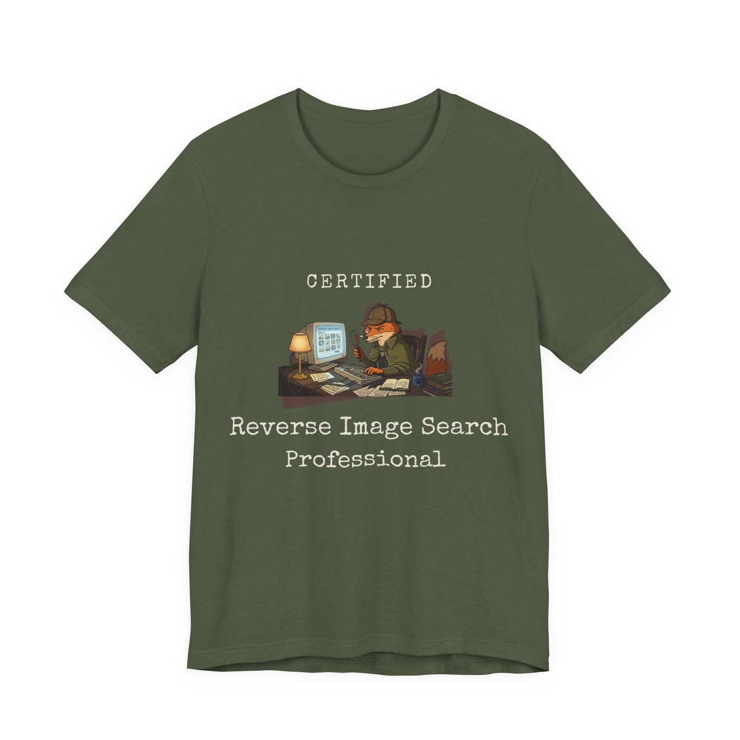 Certified Reverse Image Search Professional (Unisex T‑Shirt)