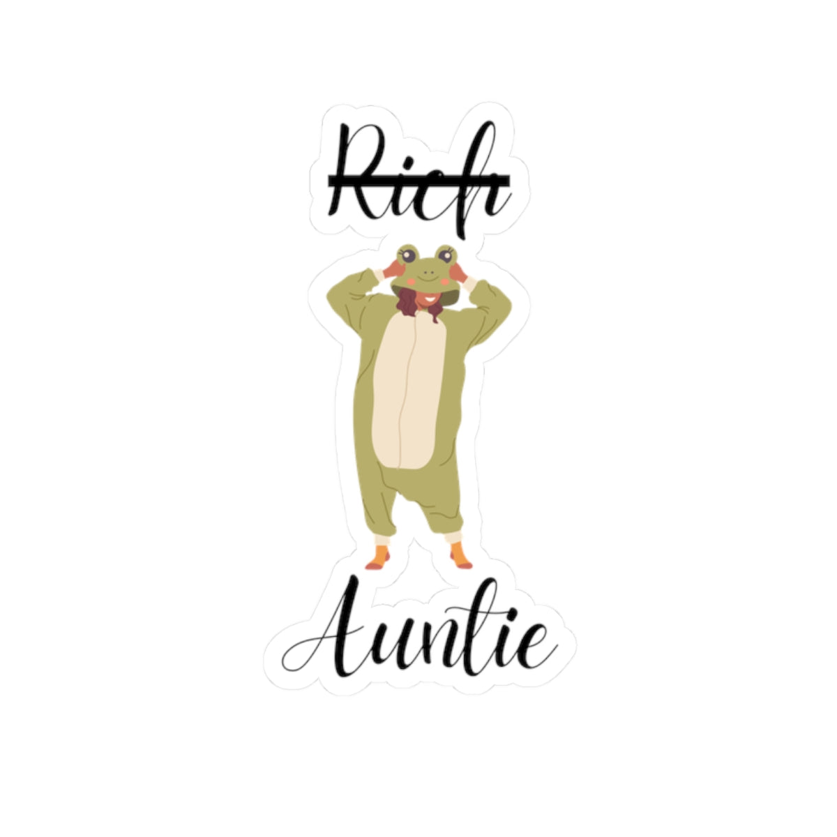 Rich Auntie (Decal Sticker)