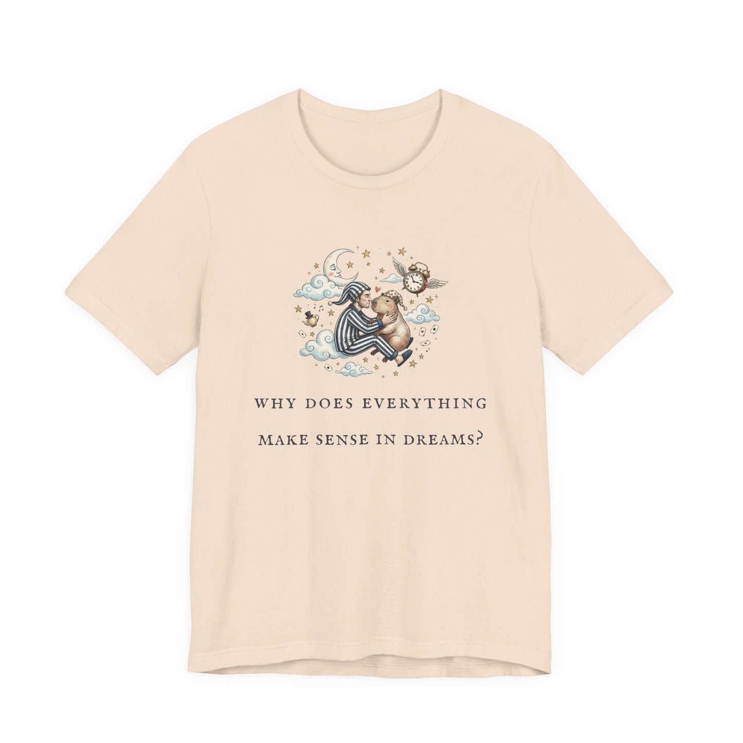 Why Does Everything Make Sense in Dreams (Unisex T-Shirt)